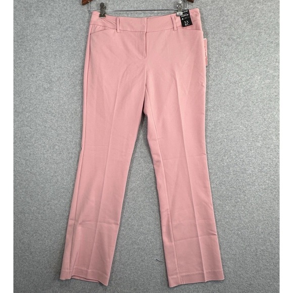 New York & Company Pants - New York Company 7th Ave Signature‎ Straight Leg Pants Size 6 Pink NWT